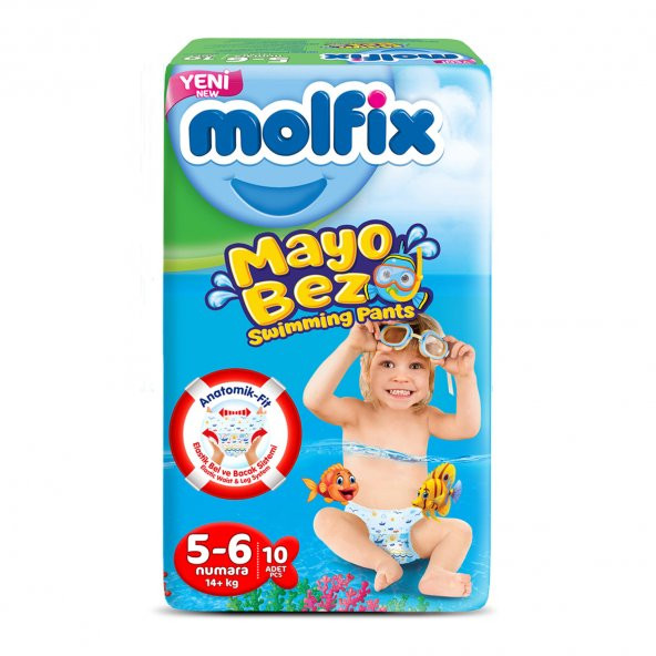 Molfix Mayo Bez 5-6 Numara 60 Adet