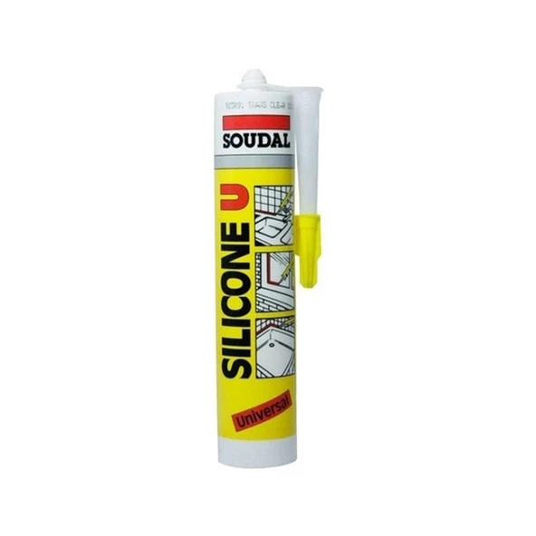 Soudal Silikon Şeffaf 280 Gr