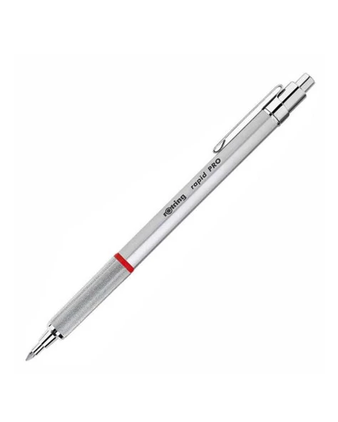 Rotring Rapid Pro Tekli Kutu Tükenmez Kalem Krom 1904291