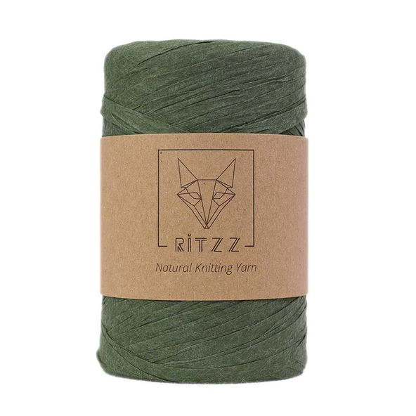 Soft Rafya İp Ritzz Haki / 005