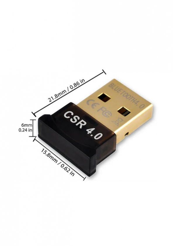 Mini 4.0 USB Bluetooth Dongle Adaptör Alıcı Verici - 3