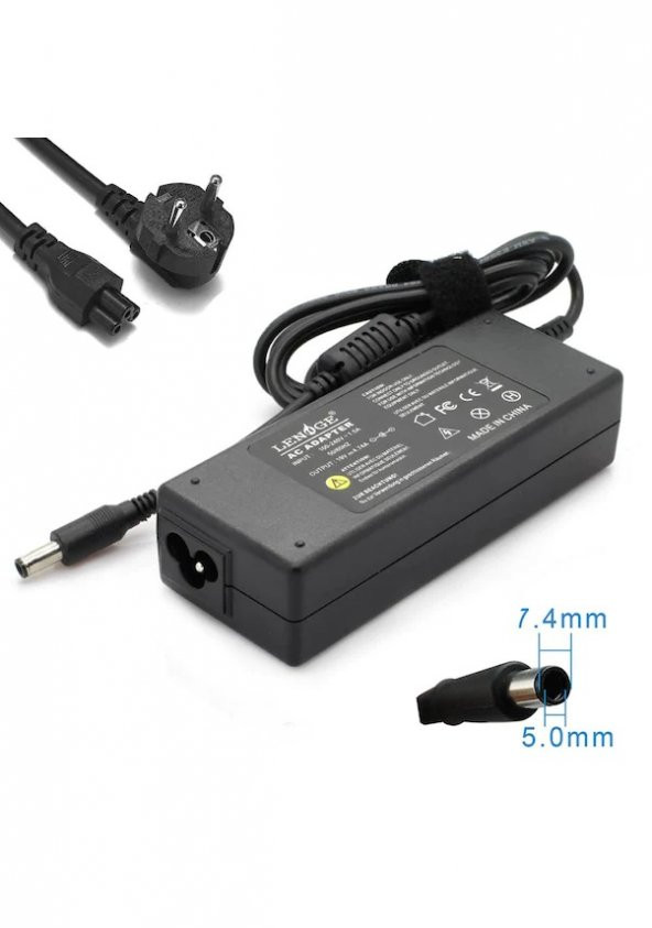 Hp Dv5 Dv6 19V 4.74A 90W Pinli Iğneuç Notebook Adaptör Şarj Aleti ürün görseli 1