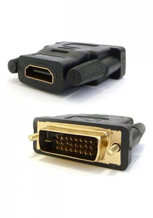 24+1 Dvı Erkek To Hdmı Dişi Çevirici Dvi To Hdmi