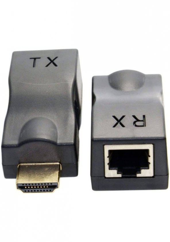 30m Hdmi Rj45 Dönüştürücü Kayıpsız Tek Kablo 4kx2k 1080p Hdcp Cat5e/cat6 Hdmi Extender - 2