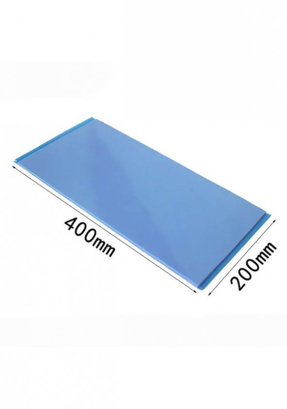 1.0Mm x 200 x 400Mm Chipset Soğutucu Termal Pad Ped İletken Silikon