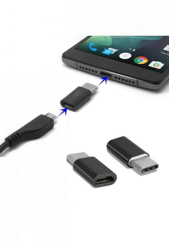 Micro Usb Type C Çevirici Dönüştürücü