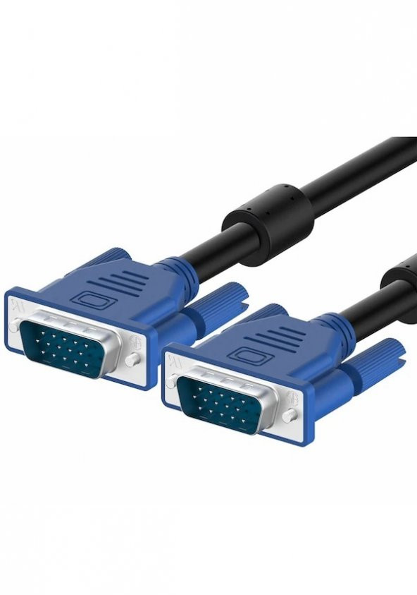 Vga Kablo Monitör Projeksiyon Ekran Görüntü Kablosu 1.5 M - Resim 4