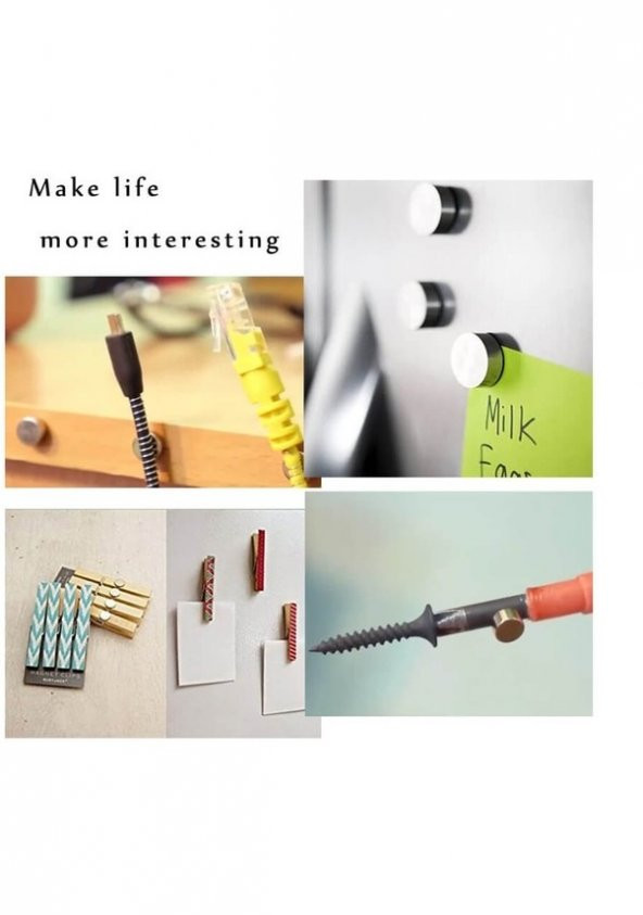 100 Adet 6x1.5mm Yuvarlak Güçlü Neodyum Mıknatıs - Neodim Magnet Çap 6mm , Kalınlık 1.5mm - 3