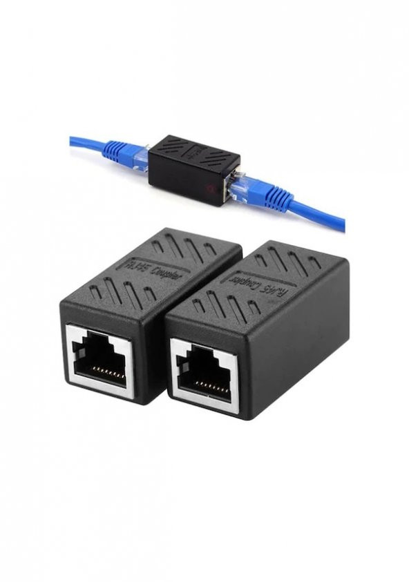 RJ45 Cat6 Cat7 Cat8 Kablo Uzatma Uzatıcı Ara Konnektör