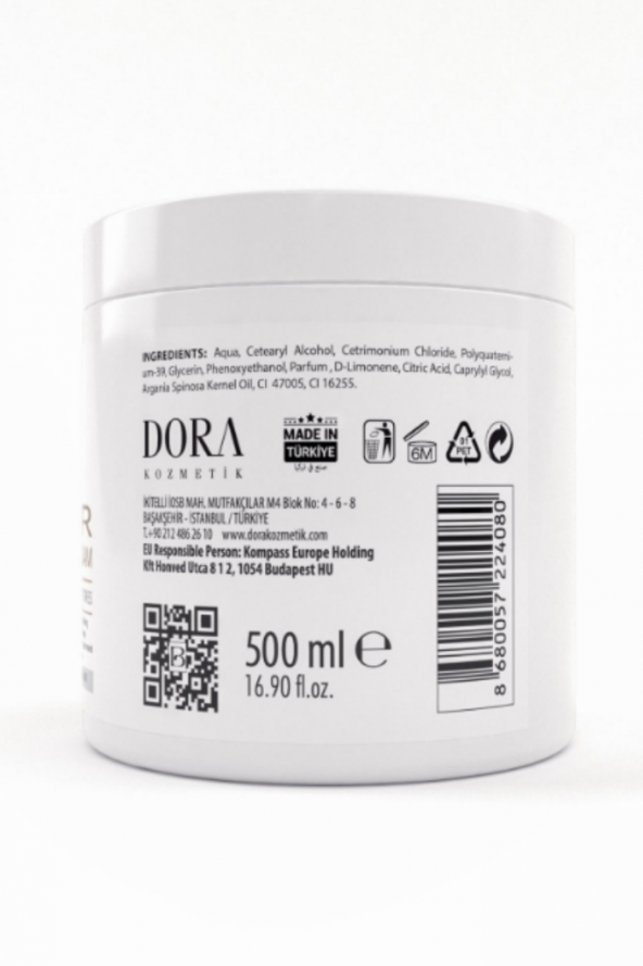 Bianna Saç Bakım Kremi 500 Ml Argan Touch (Parabensiz) - 3