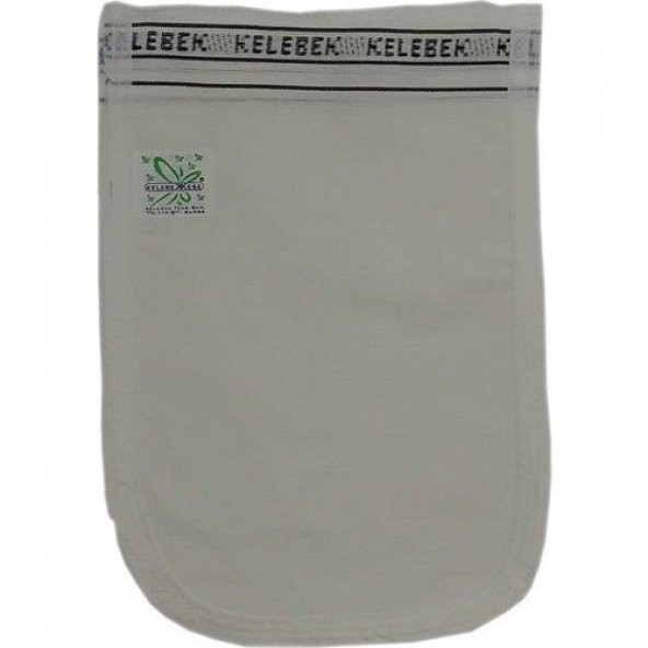 Kelebek 162 İnce Hamam Ve Banyo Kesesi (Beyaz) ürün görseli