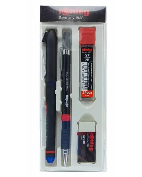 Rotring Visumax+Roller Mavi Ofis Seti