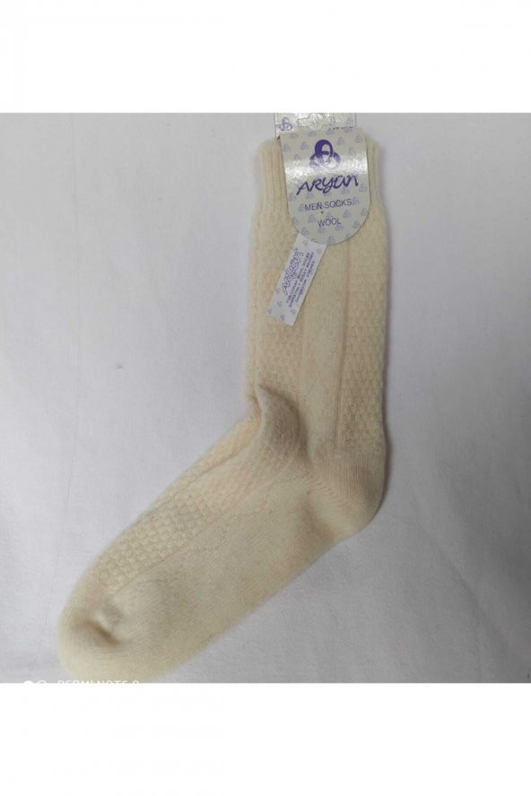 Kışlık Uzun Yün Çorap Dikişsiz Aryün Çorap - 2