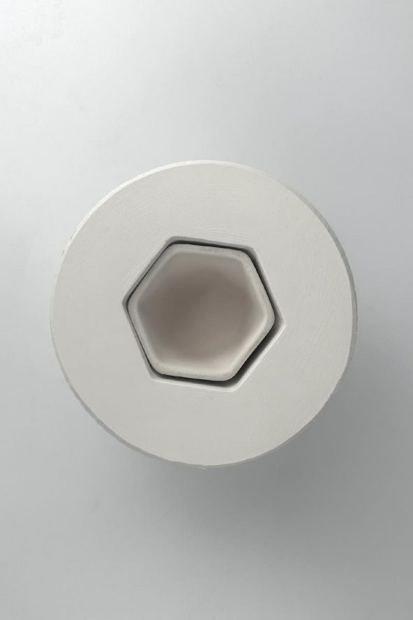 Prizma Kahve Fincanı Alçı Kalıp - 2