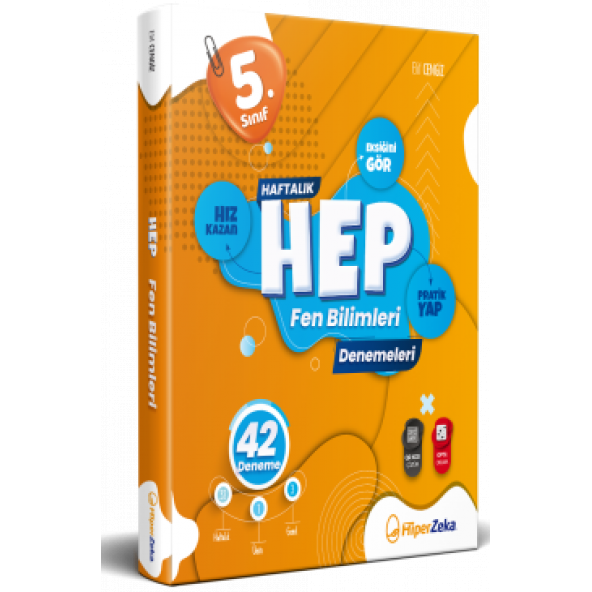 HİPER ZEKA -- 5. Sınıf Haftalık HEP Fen Bilimleri 42 Deneme