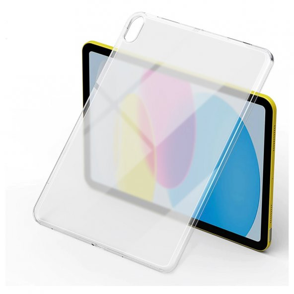 Apple iPad 10.9 2022 (10.Nesil) Kılıf Tablet Süper Silikon Kapak