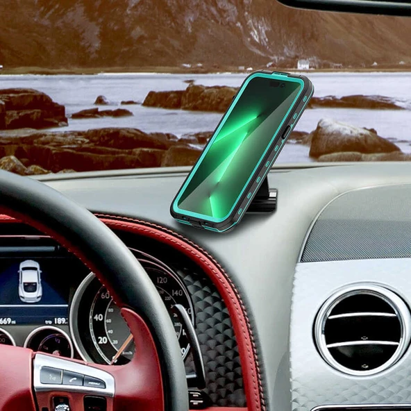 Zore Apple ile uyumlu iPhone 14 Pro Max Kılıf 1-1 Su Geçirmez Kılıf - Resim 10