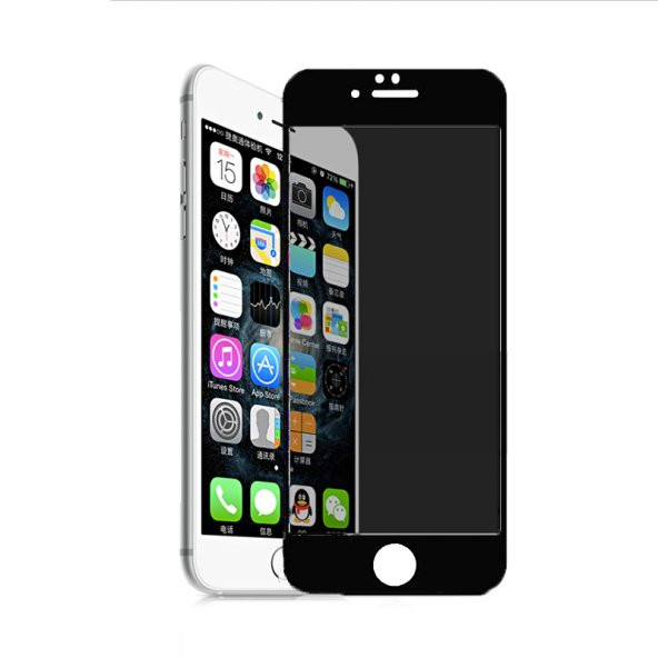 Apple iPhone 8 Plus Rika Premium Privacy Temperli Cam Ekran Koruyucu