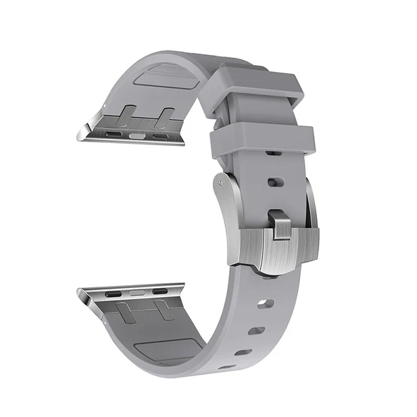 Zore Apple ile uyumlu Watch 44mm KRD-89 Silikon Kordon - 10