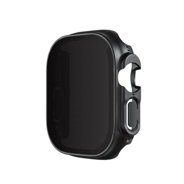 Apple Watch Ultra 49mm Sert PC Kasa ve Privacy Ekran Koruyucu Watch Gard 23