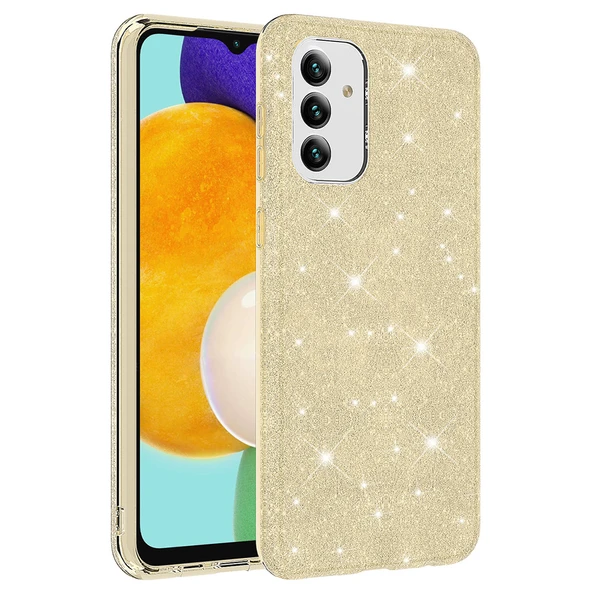 Zore Galaxy ile uyumlu A04S Kılıf Shining Silikon - 1