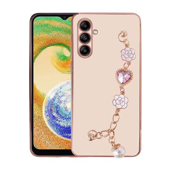Zore Galaxy ile uyumlu A13 5G Kılıf El Tutamaçlı Kamera Korumalı Taka Silikon Kapak - 4