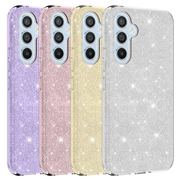 Zore Galaxy ile uyumlu A54 Kılıf Shining Silikon - 2