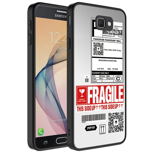 Zore Galaxy ile uyumlu J7 Prime Kılıf Aynalı Desenli Kamera Korumalı Parlak Mirror Kapak