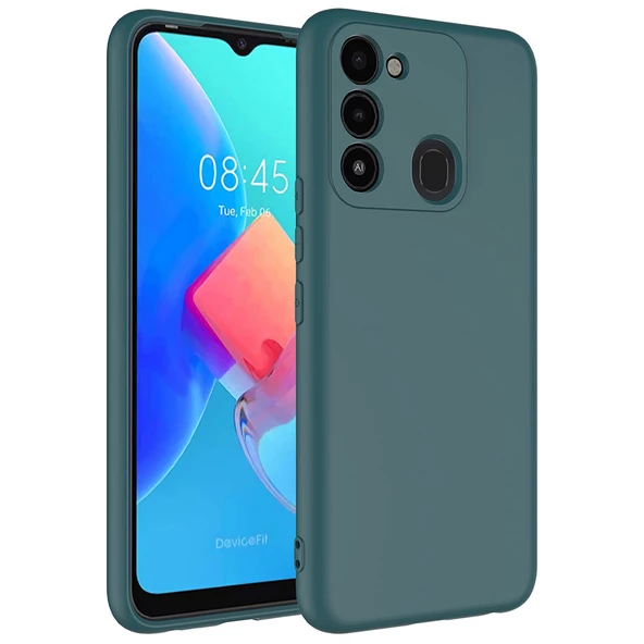 Tecno Spark 8C Kılıf Zore Mara Lansman İç Yüzeyi Kadife Kılıf - 4