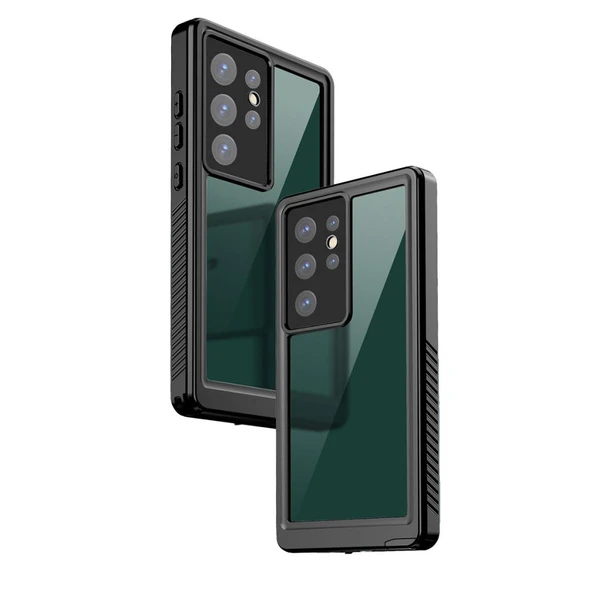 Zore Galaxy ile uyumlu S23 Ultra Kılıf 1-1 Su Geçirmez Kılıf - 6