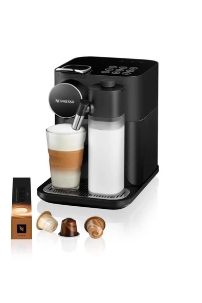 Nespresso F541 Gran Latissima Süt Çözümlü Kahve Makinesi, Siyah