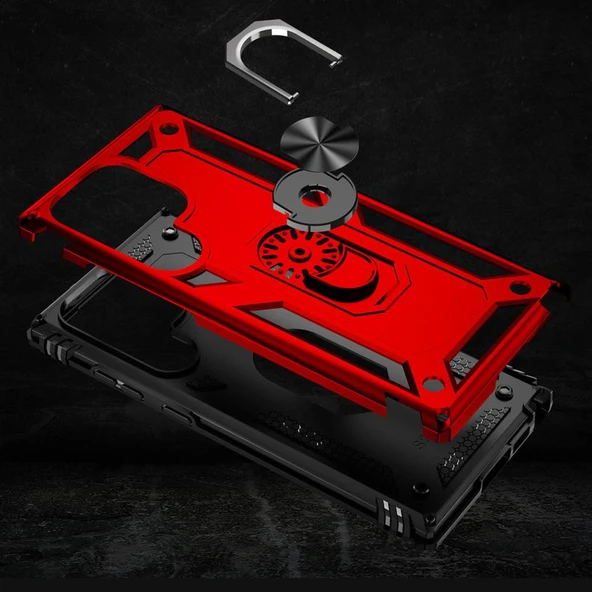 Zore Galaxy ile uyumlu S23 Ultra Kılıf Vega Kapak - Resim 2