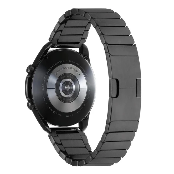 Zore Gear ile uyumlu S3 (22mm) KRD-82 22mm Metal Kordon - 2