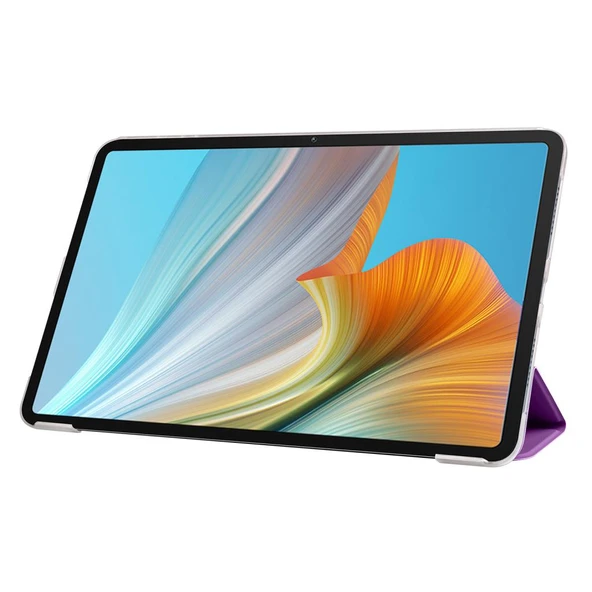 Zore Huawei ile uyumlu Honor Pad 8 Smart Cover Standlı 1-1 Kılıf - Resim 4