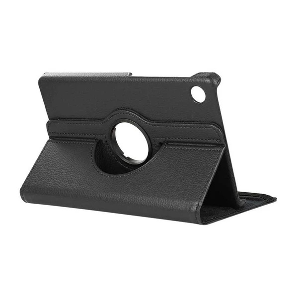 Zore Lenovo ile uyumlu Tab M10 TB-328F 3. Jenerasyon Dönebilen Standlı Kılıf - Resim 2