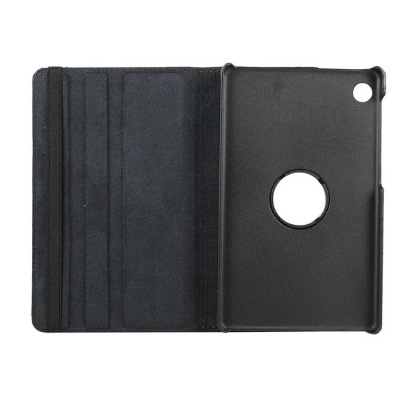 Zore Lenovo ile uyumlu Tab M10 TB-328F 3. Jenerasyon Dönebilen Standlı Kılıf - Resim 6