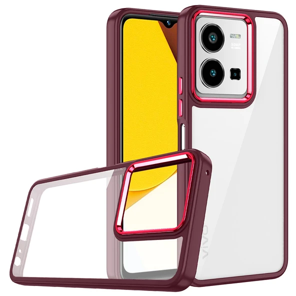 Zore Vivo ile uyumlu Y35 Kılıf Flora Kapak - 9