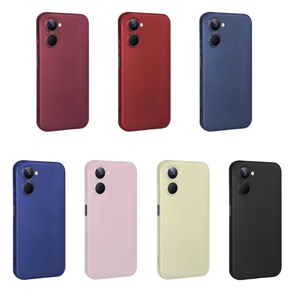 Zore Realme ile uyumlu 10 4G Kılıf Premier Silikon Kapak - 2