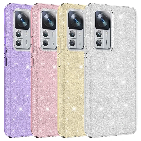 Zore Xiaomi ile uyumlu Mi 12T Pro Kılıf Shining Silikon - 2