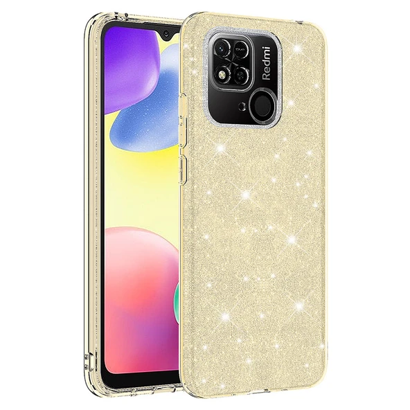 Zore Xiaomi ile uyumlu Redmi 10C Kılıf Shining Silikon - 3