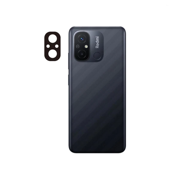 Zore Xiaomi ile uyumlu Redmi 12C 3D Kamera Camı - 2