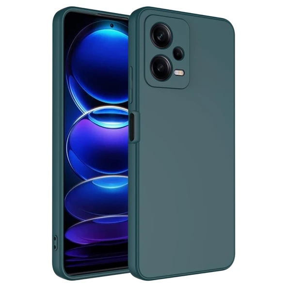 Zore Xiaomi ile uyumlu Redmi Note 12 5G Kılıf Mara Lansman Kapak - 8