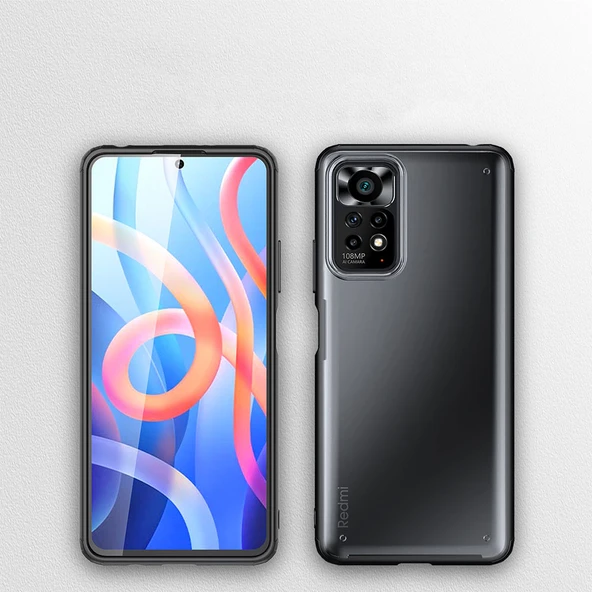 Zore Xiaomi ile uyumlu Redmi Note 11 Global Kılıf Volks Kapak - 12