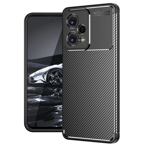 Zore Xiaomi ile uyumlu Redmi Note 12 5G Kılıf Negro Silikon Kapak - 1