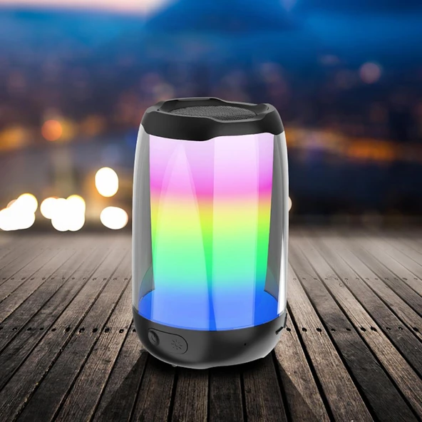 Zore NBY8893A Ayarlanabilir RGB Işıklı Bluetooth Hoparlör Speaker - 10