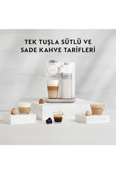 Nespresso F541 White Gran Lattissima Kahve Makinesi, Beyaz - 4