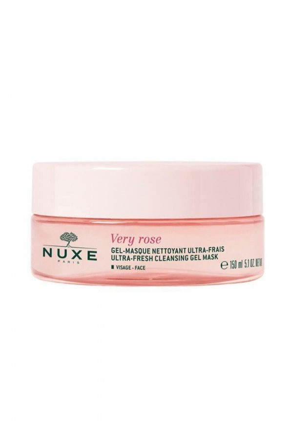 Nuxe Very Rose Temizleyici Jel Yüz Maskesi 150 ML