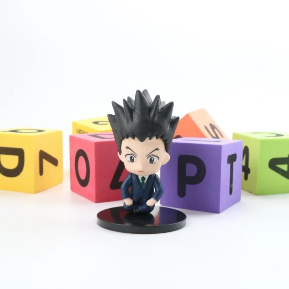 Figür Anime Hunter x Hunter Karakter Figür Oyuncak Biblo 9 cm - Resim 7