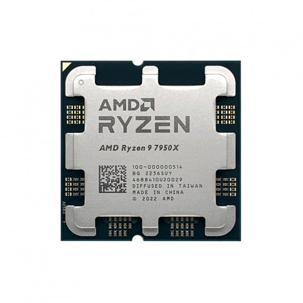 AMD  RYZEN 9 7950X 4.5GHz 80MB AM5 170W Radeon VGA BOX FAN YOK - 2