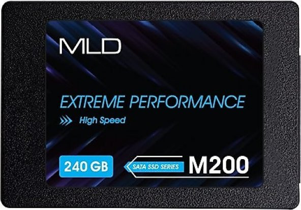 MLD M200 240GB SATA3 2.5" SSD R:560 MB/s W:520 MB/s